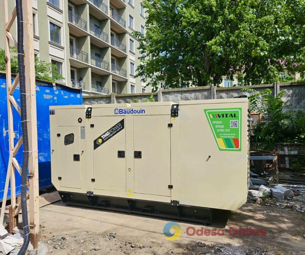 Три медзаклади Одеси отримали нові генератори
