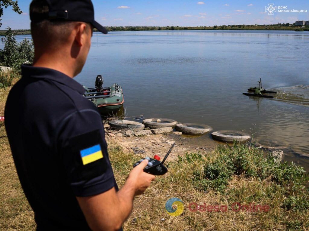 Миколаївщина: сапери виявили 150 вибухонебезпечних предметів на дні водоймищ (фото)