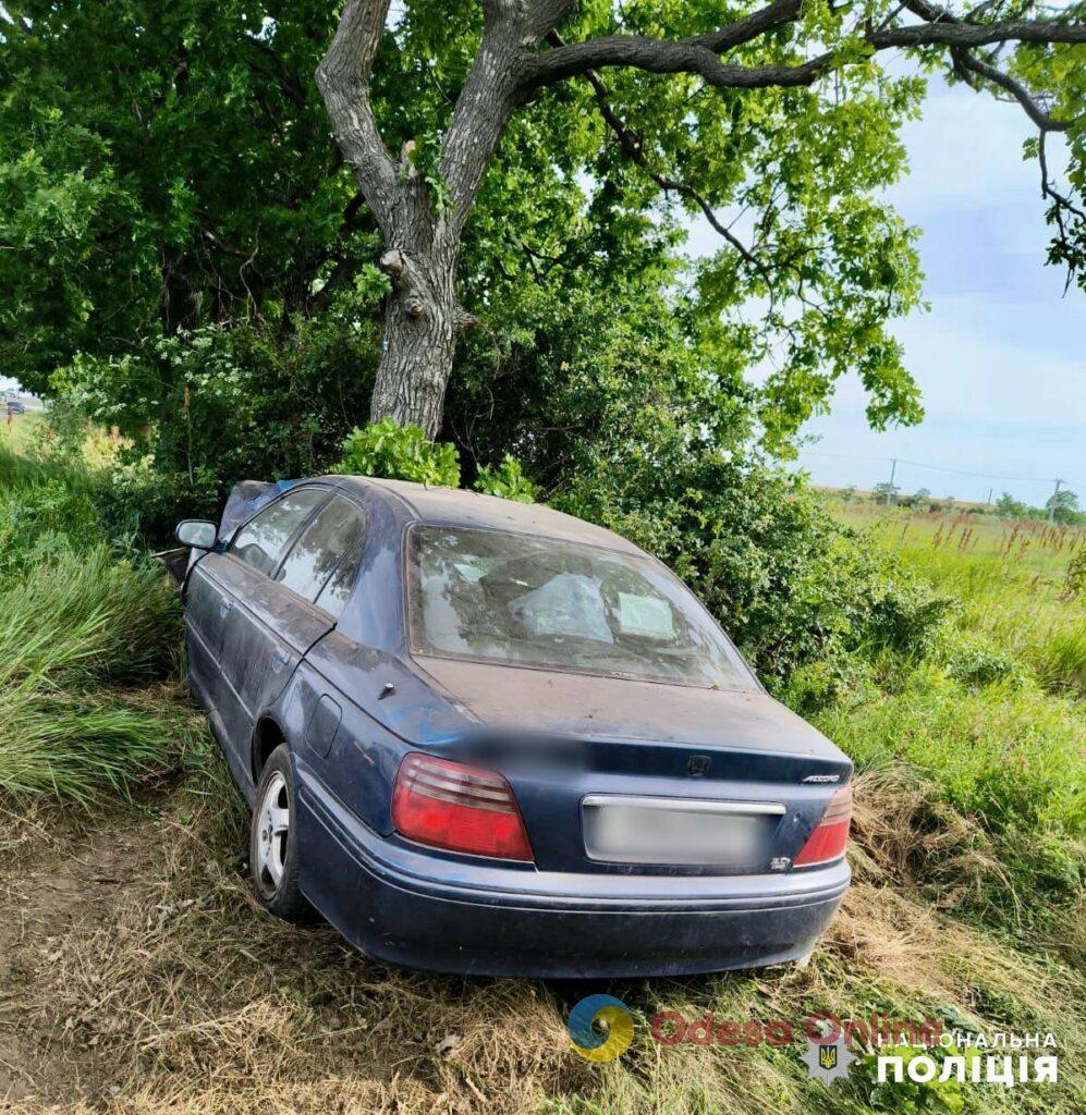 Под Одессой семейная пара в авто на скорости врезалась в дерево