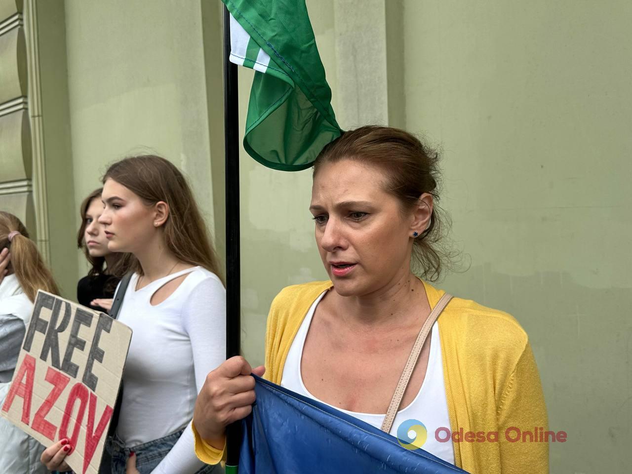 В Одессе прошла акция «Не молчи! Плен убивает!» (фото)