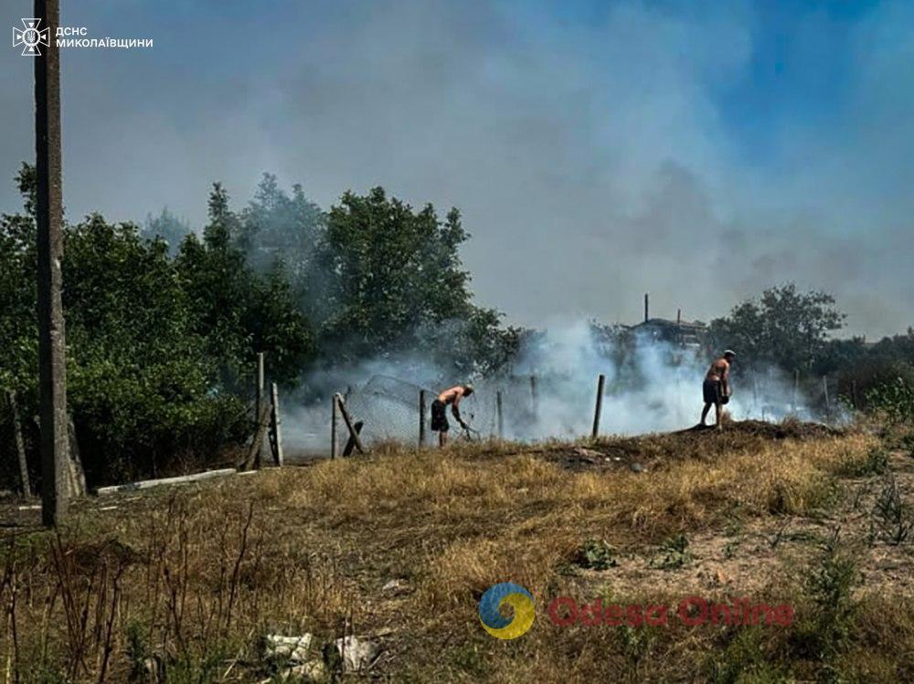 Миколаївщина: російські війська обстріляли Куцурубську громаду (фото)