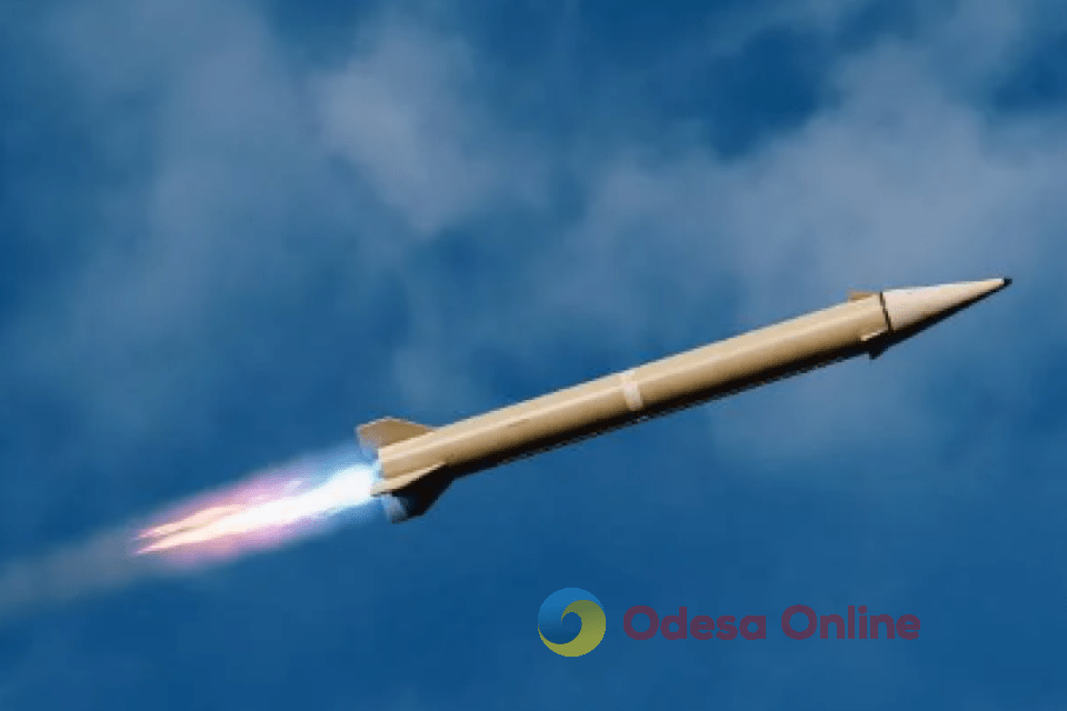 Керована авіаційна ракета, якою ворог атакував Одещину, втратила бойову спроможність в акваторії Чорного моря