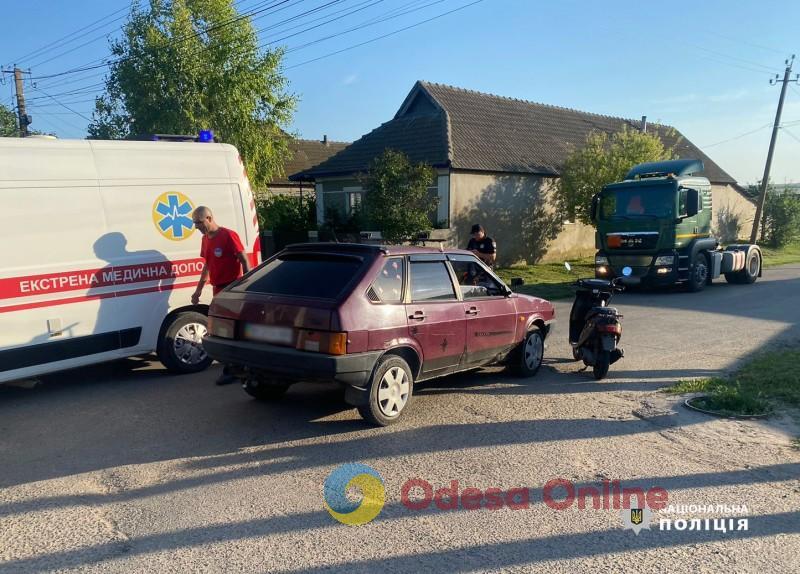 В Одесской области в ДТП пострадала 71-летняя мопедистка