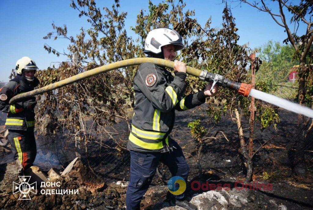На Одещині за дві доби сталося понад 100 пожеж на відкритій місцевості