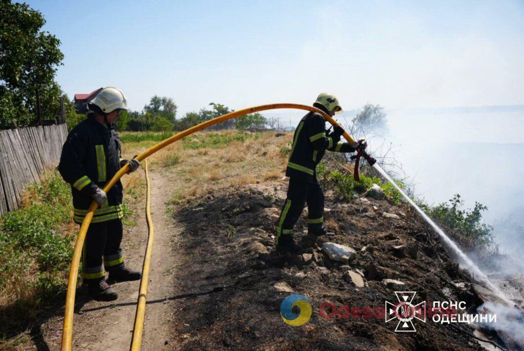 В Одесской области за двое суток произошло более 100 пожаров на открытой местности