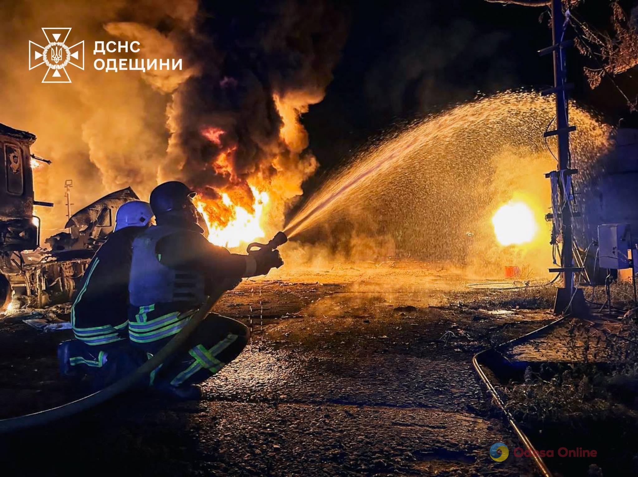 Рятувальники показали наслідки нічної російської атаки по Одещині
