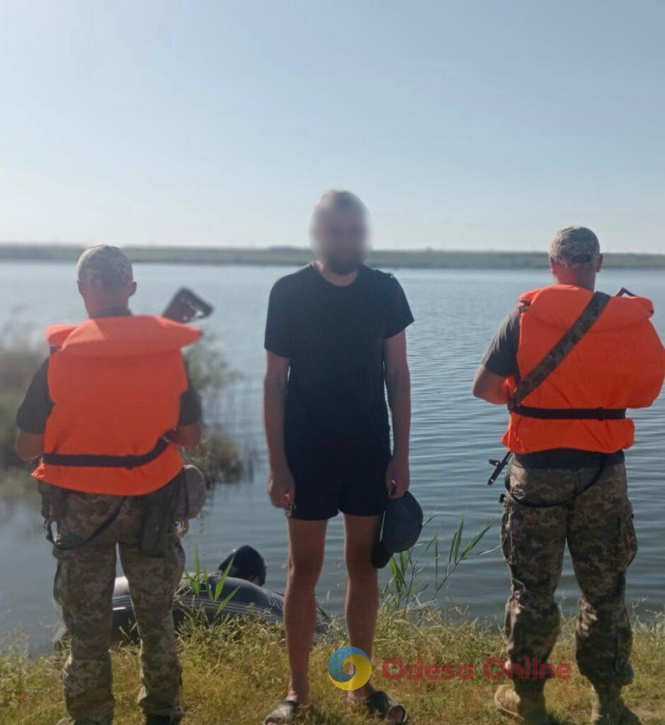 На Одещині на кордоні з Молдовою виловили втікача у Кучурганському водосховищі