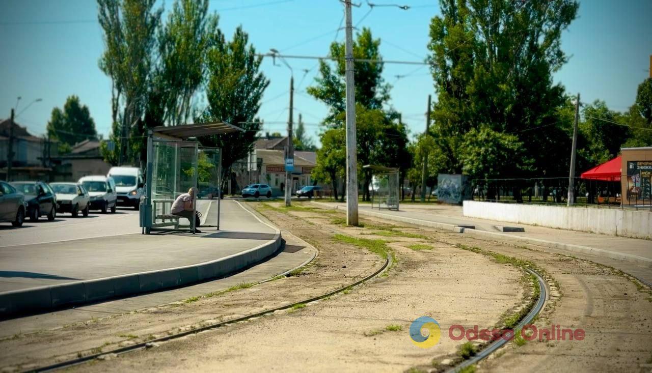 В Одессе опробовали многосекционный трамвай (фото, видео)