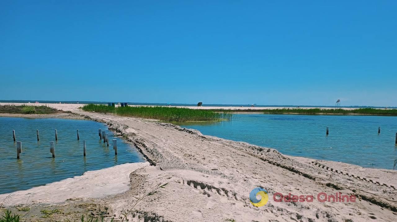 На півдні Одеської області офіційно відкрили пляжну ділянку