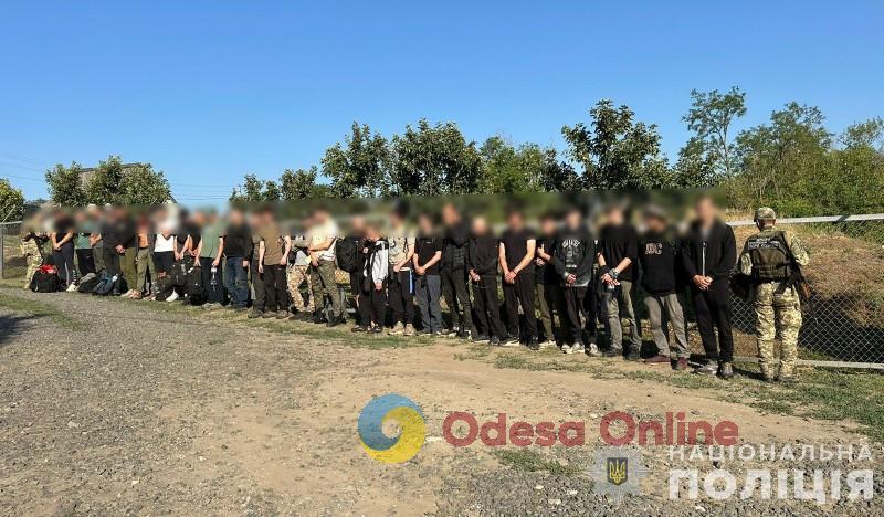 На Одещині затримали майже три десятки чоловіків, які намагалися потрапити до Молдови
