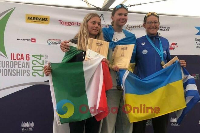 Одесситка Алина Шаповалова стала победительницей чемпионата Европы по парусному спорту