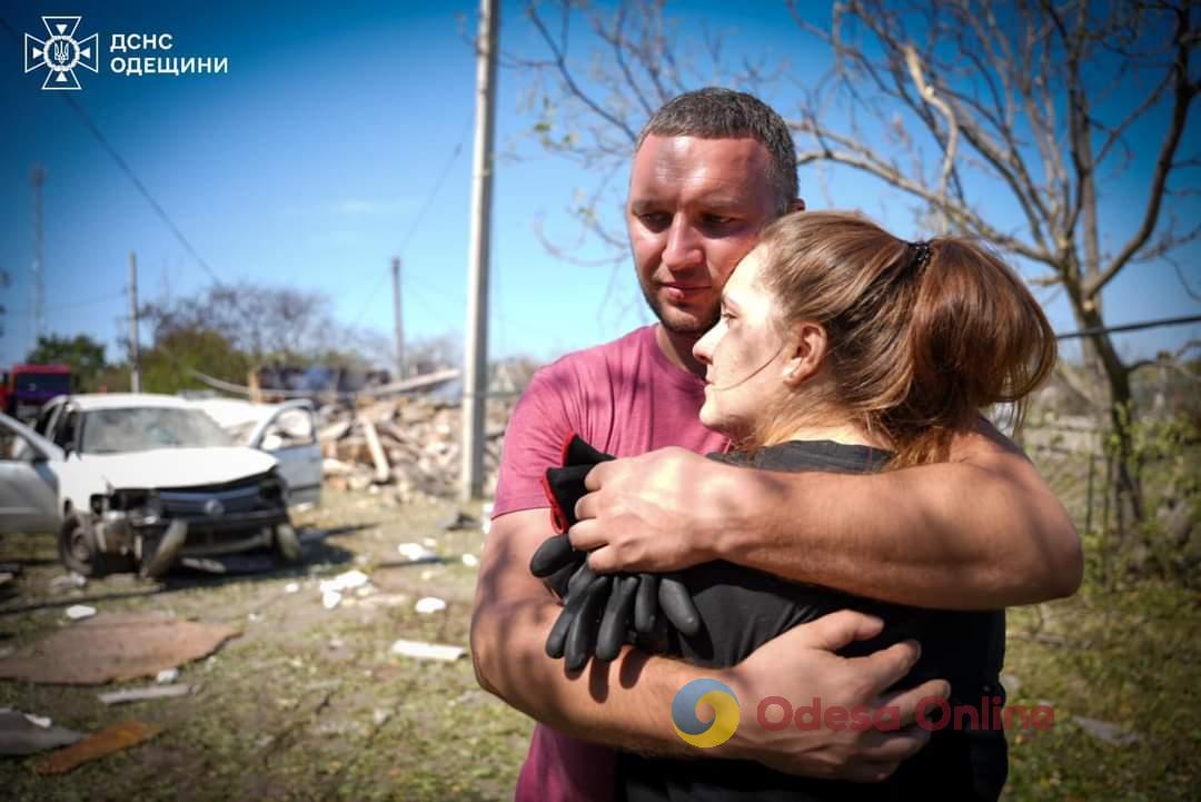 В ГСЧС показали последствия российской атаки на Одесскую область (фото)