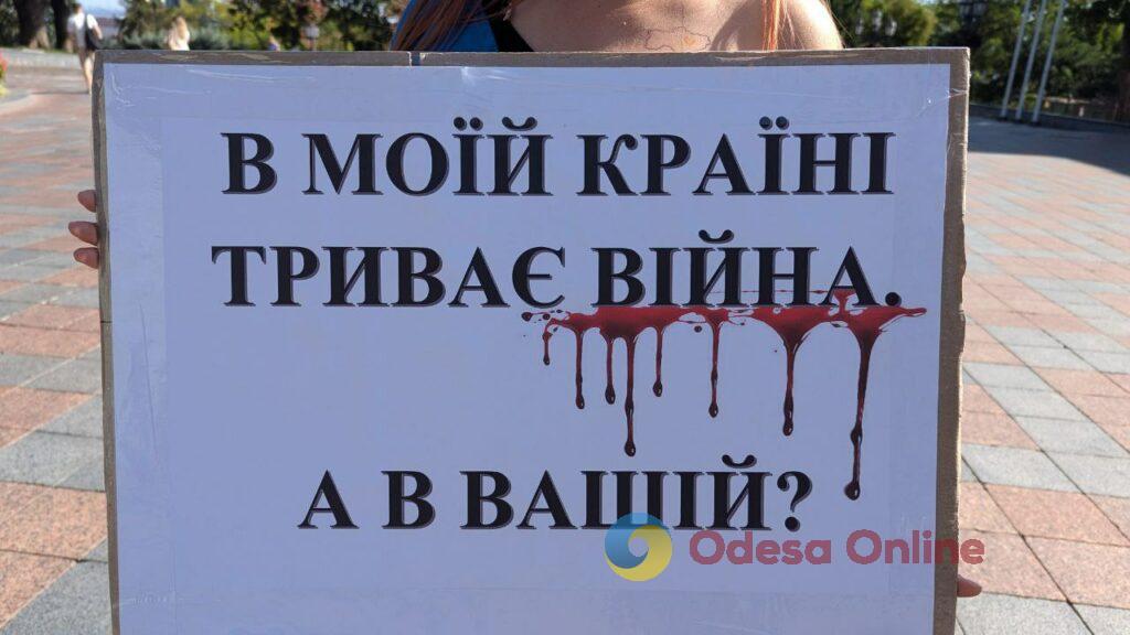 «Поверніть Азов»: в Одесі відбулася чергова акція, присвячена військовополоненим