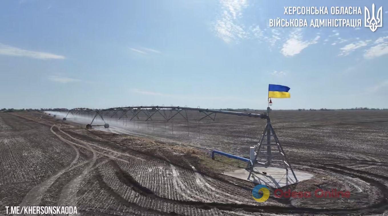 У Херсонській області відновили зруйнований ворогом дюкер Інгулецької зрошувальної системи