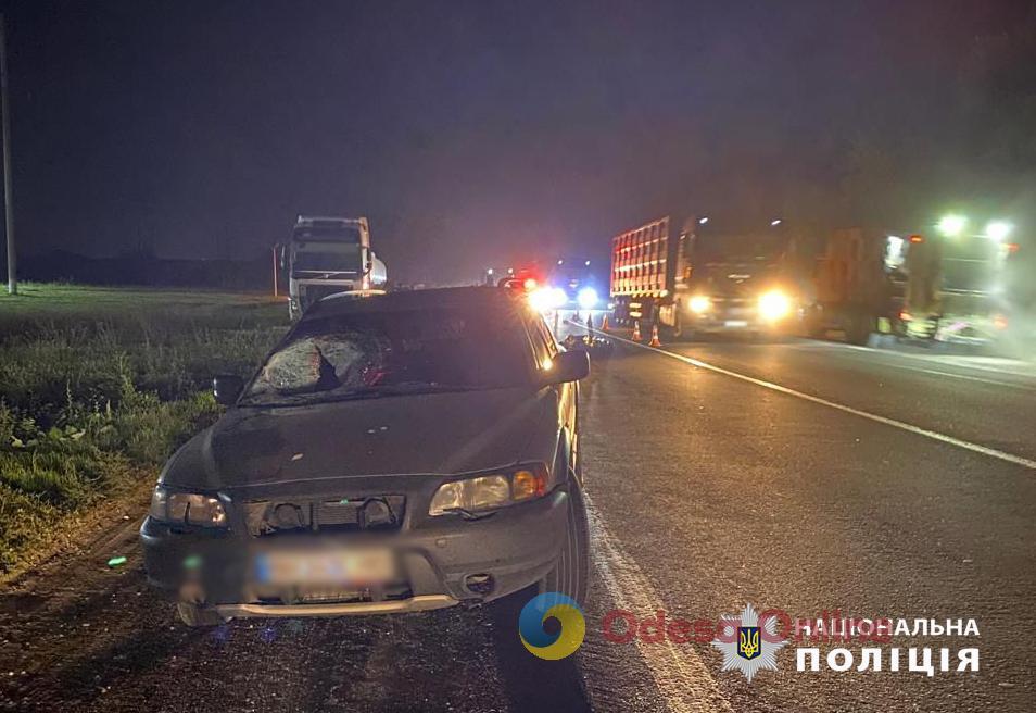 На Одещині на нічній дорозі водій на смерть збив людину