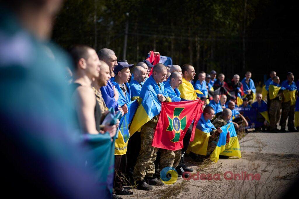 Україна повернула з російського полону 103 військових: серед звільнених є уродженці Одещини