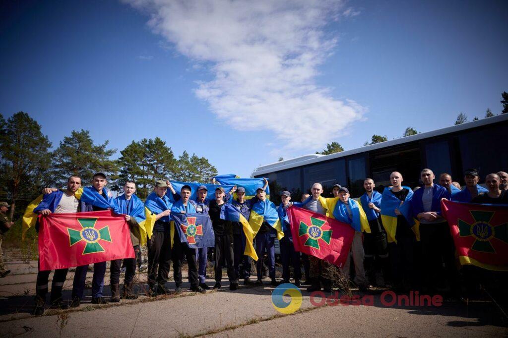 Україна повернула з російського полону 103 військових: серед звільнених є уродженці Одещини