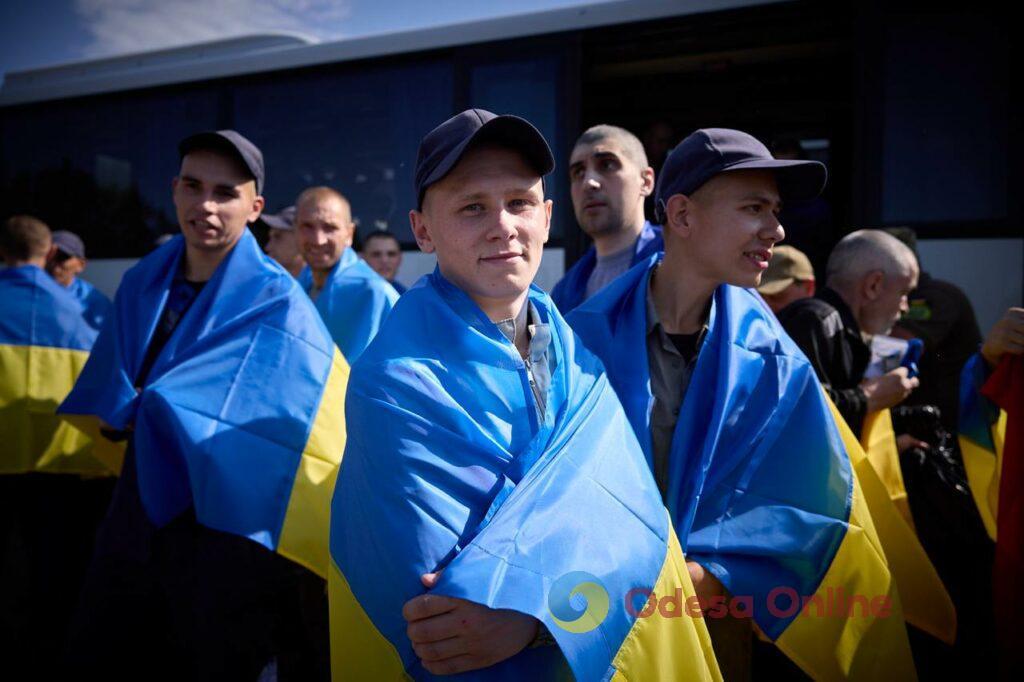 Україна повернула з російського полону 103 військових: серед звільнених є уродженці Одещини