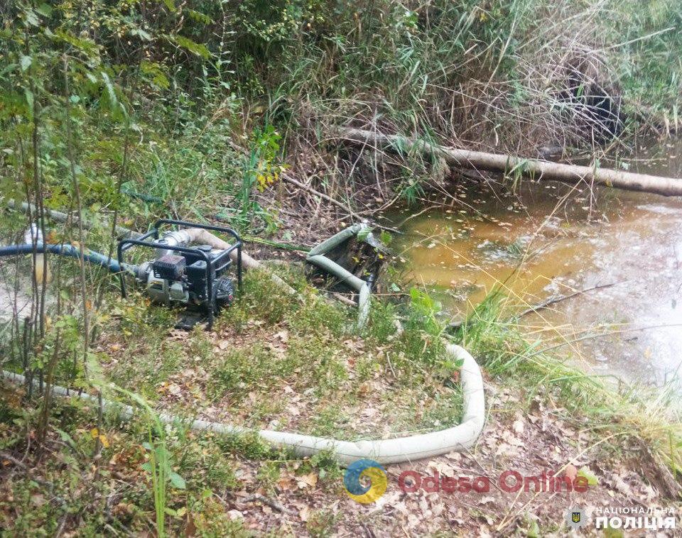 На Рівненщині затримали жителя Одещини, який незаконно видобував бурштин