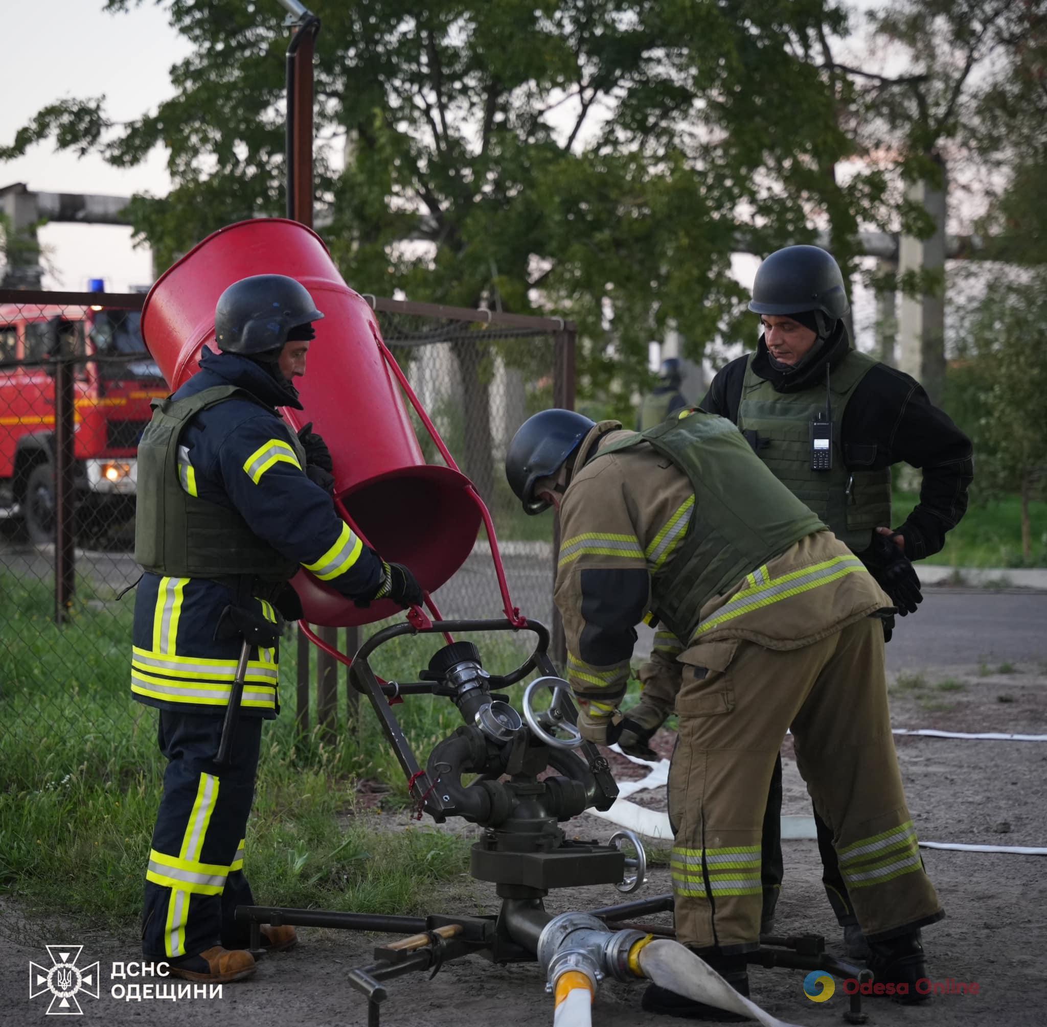 Одеські рятувальники долучилися до масштабних навчань з цивільного захисту (фото)