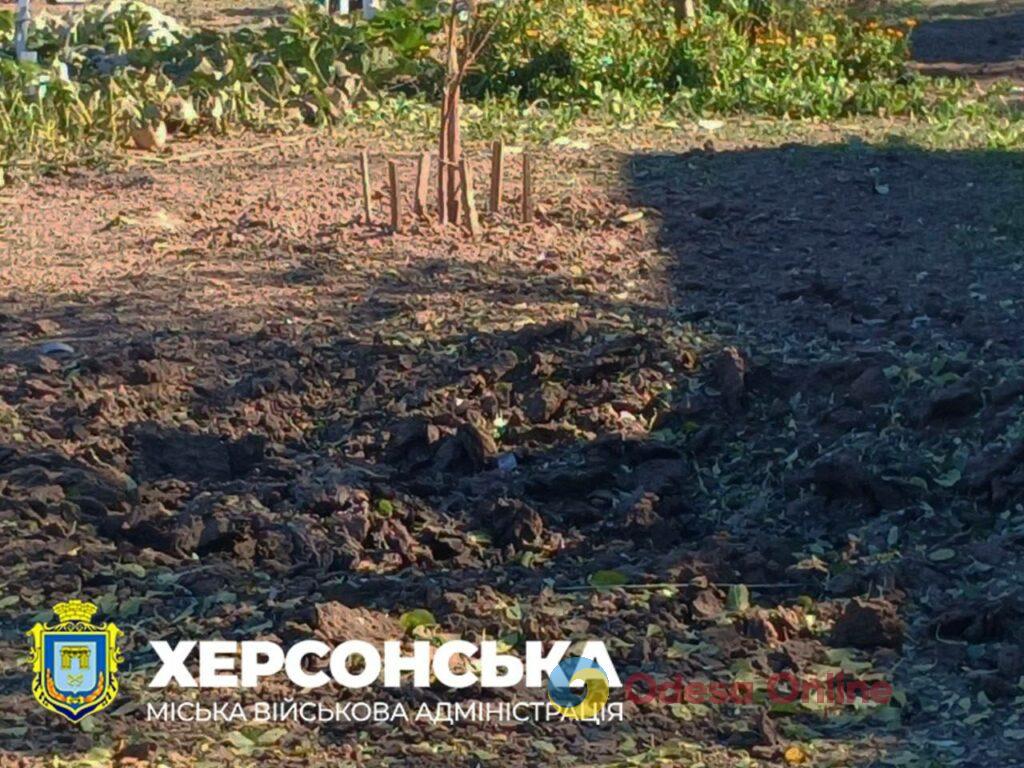 В Херсонской области российские войска атаковали Зеленовку, повредив более 15 частных домов (фото)