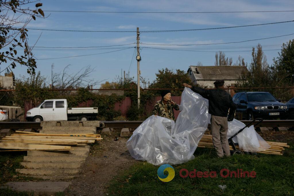 За четыре дня дроновых атак в Одессе пострадал 121 частный дом (фото)