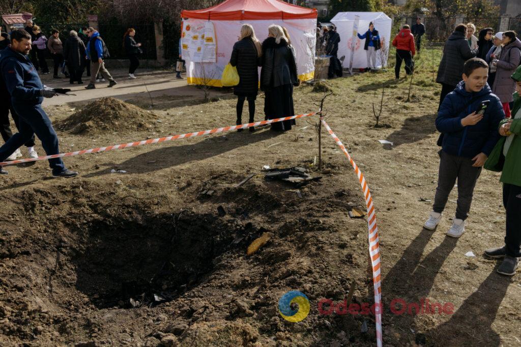 За четыре дня дроновых атак в Одессе пострадал 121 частный дом (фото)