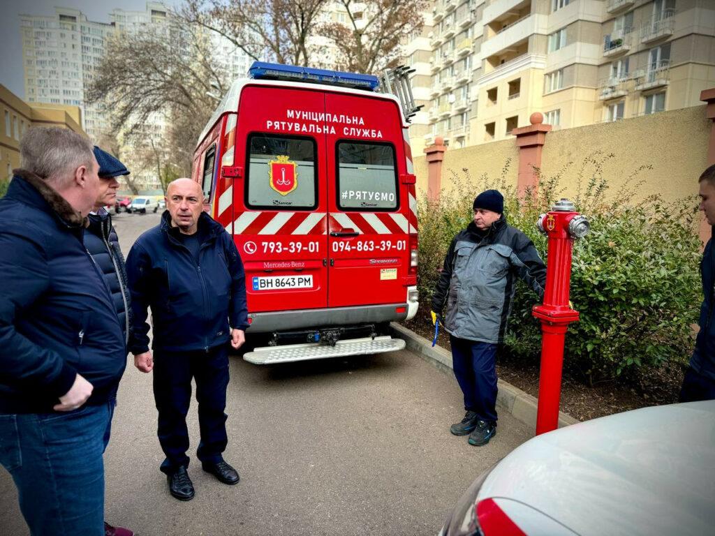 В Одессе установят новые противопожарные гидранты