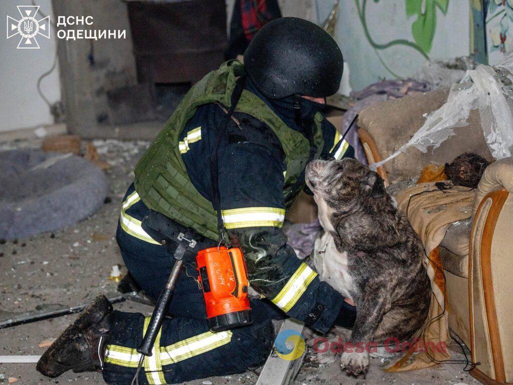 Спасатели показали, как ликвидировали последствия массированной атаки по Одессе и области (фото, видео)