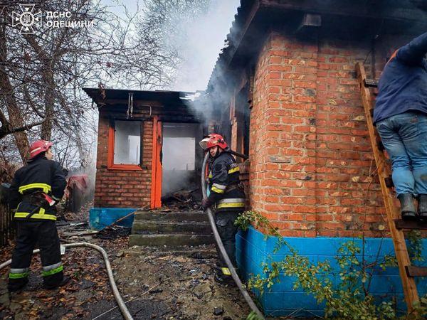 В Одесской области по неосторожности во время курения произошел смертельный пожар