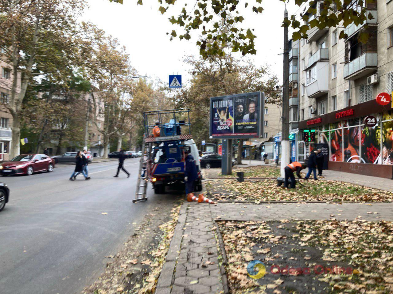 До уваги водіїв: в Одесі на одному з перехресть проспекту Шевченка два дні не працюватиме світлофор