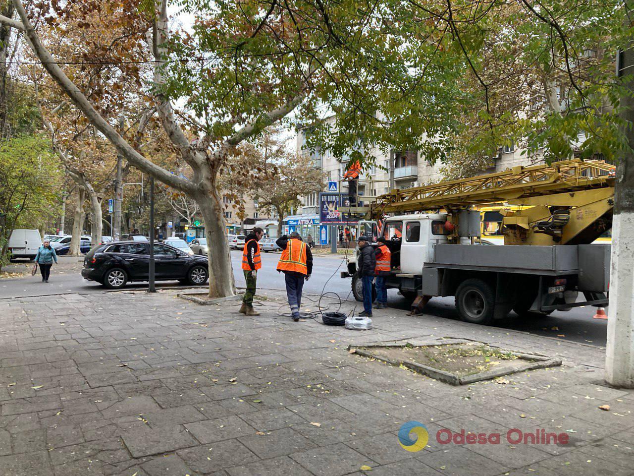 До уваги водіїв: в Одесі на одному з перехресть проспекту Шевченка два дні не працюватиме світлофор