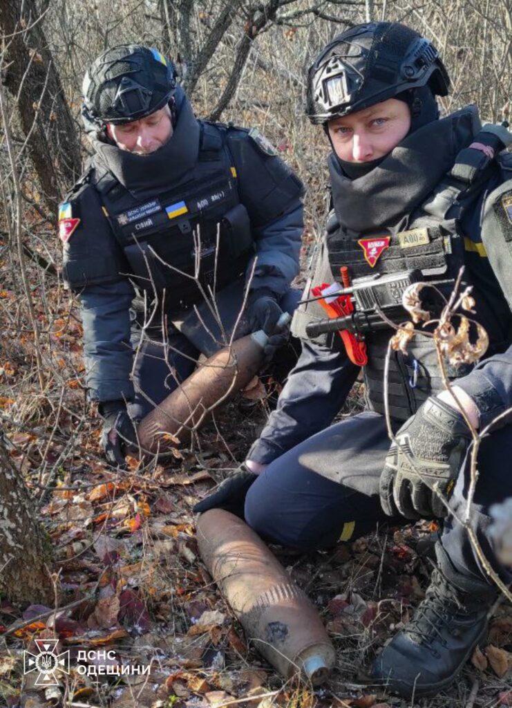 Одесские пиротехники проводят разминирование деоккупированных территорий