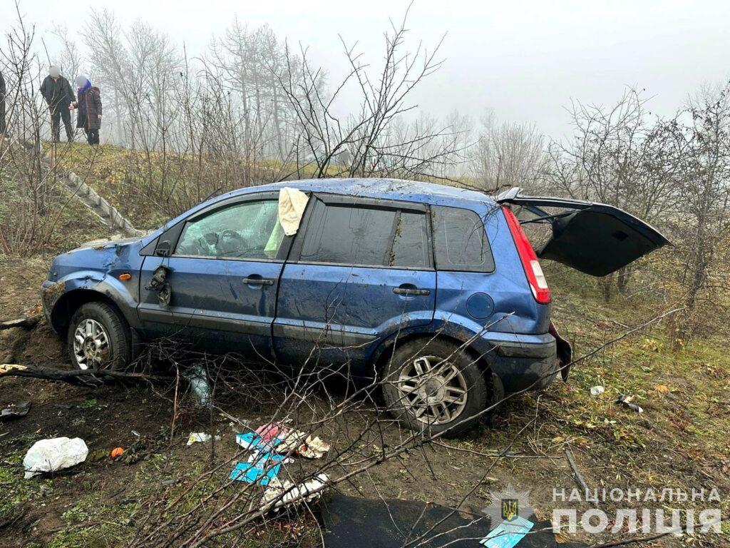 В Одесской области автомобиль слетел в кювет — водитель в реанимации