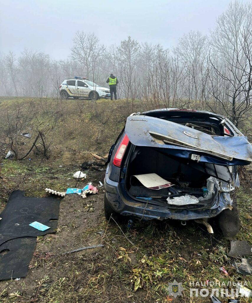 В Одесской области автомобиль слетел в кювет — водитель в реанимации