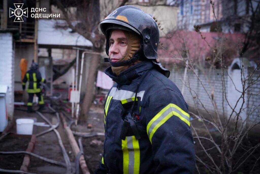 В Одесі під час пожежі постраждав чоловік