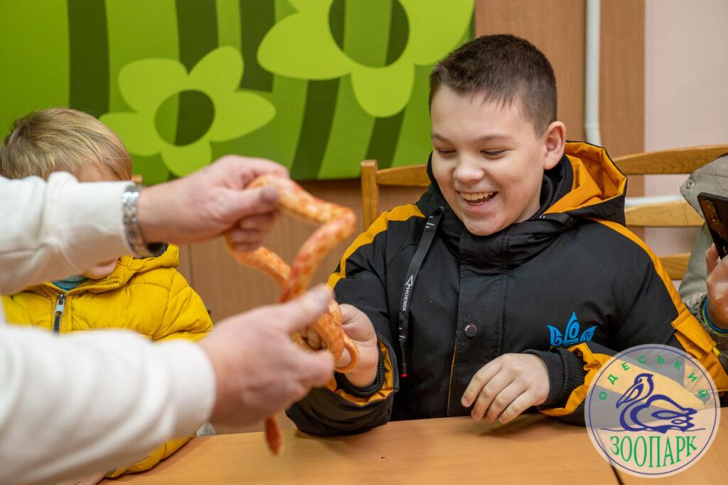 В Одеському зоопарку пройшов захід для дітей військовослужбовців (фото)