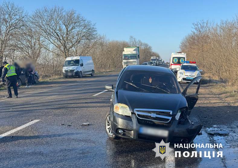 ДТП на дороге Одесса – Рени: два человека в больнице