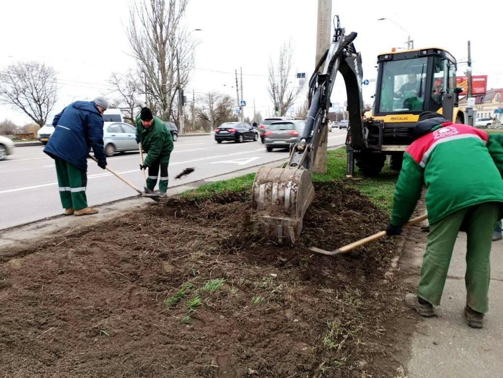 Одесские озеленители готовят город к весне