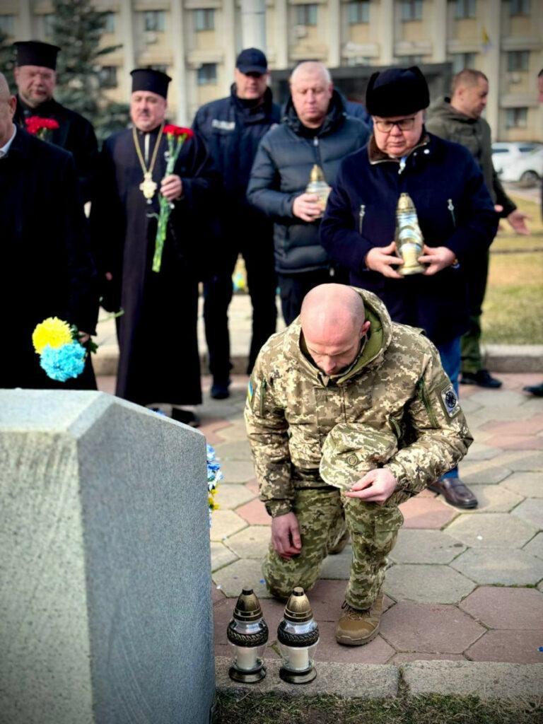 Одесса почтила память Героев Небесной Сотни