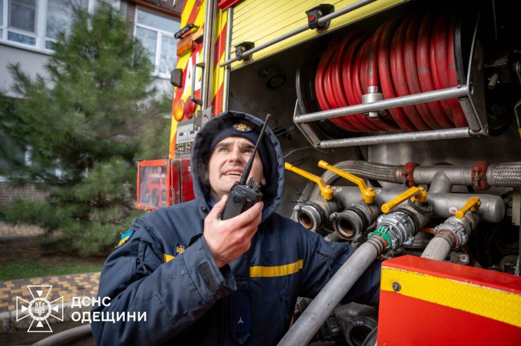 Одесса: в Шампанском переулке тушили пожар