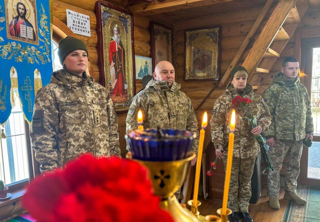 В Одесской области пограничники почтили память погибшего побратима (фото)