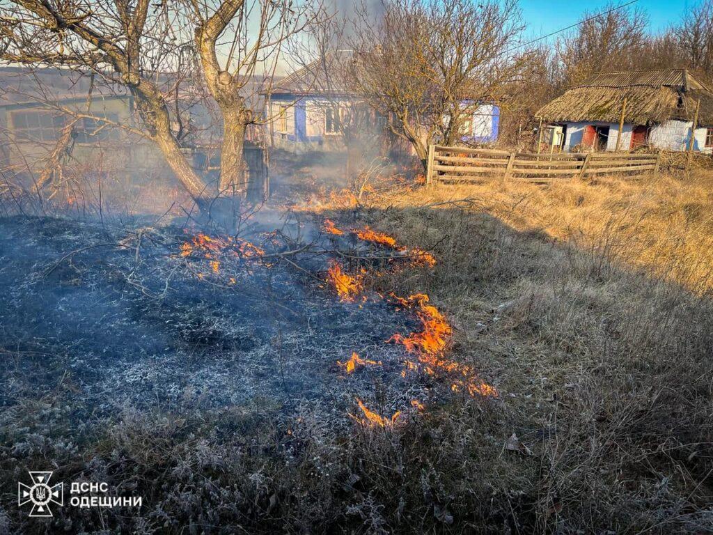 Экосистемы в огне: за сутки в Одесской области произошло 24 пожара на открытой территории (фото)