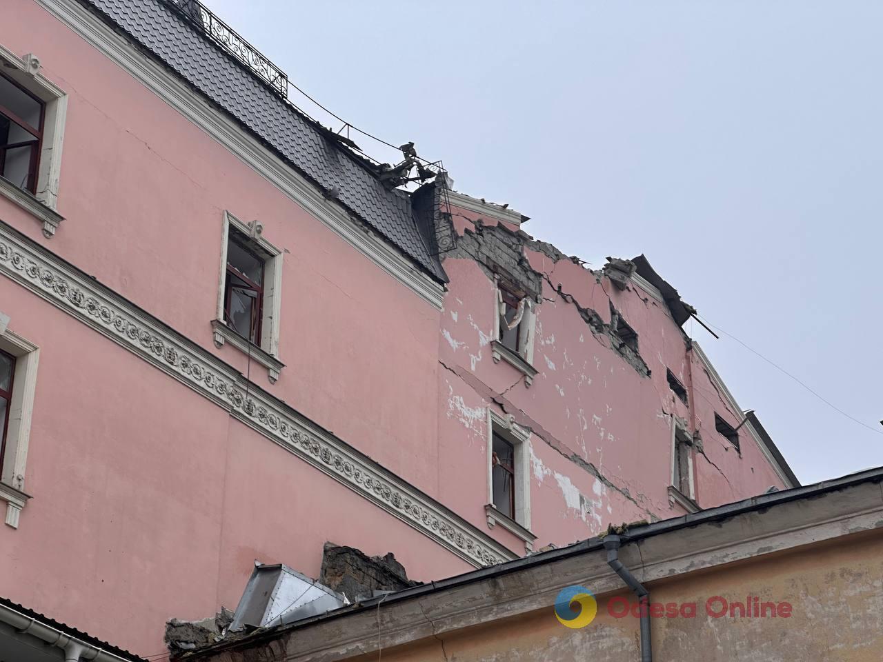 Знищення спадщини: історичний центр Одеси після російської атаки (фото)