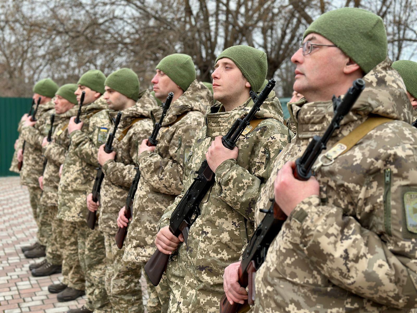 На Одещині прикордонники-новобранці склали військову присягу (фото)