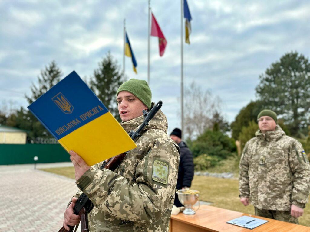 На Одещині прикордонники-новобранці склали військову присягу (фото)