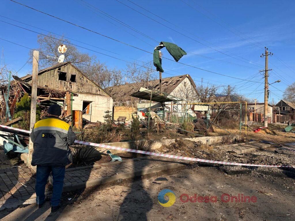 Фоторепортаж с места «прилетов» под Одессой