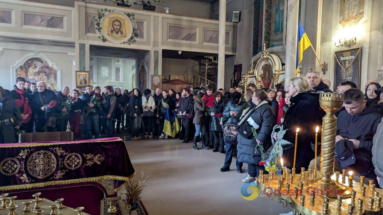 В Одесі простилися з активістом Дем’яном Ганулом