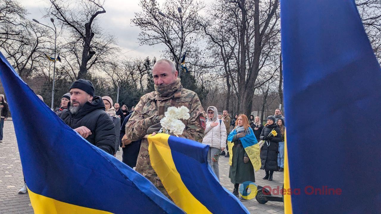 В Одессе простились с активистом Демьяном Ганулом