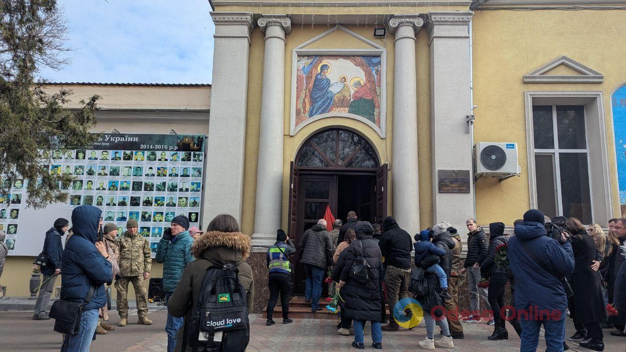 В Одесі простилися з активістом Дем’яном Ганулом